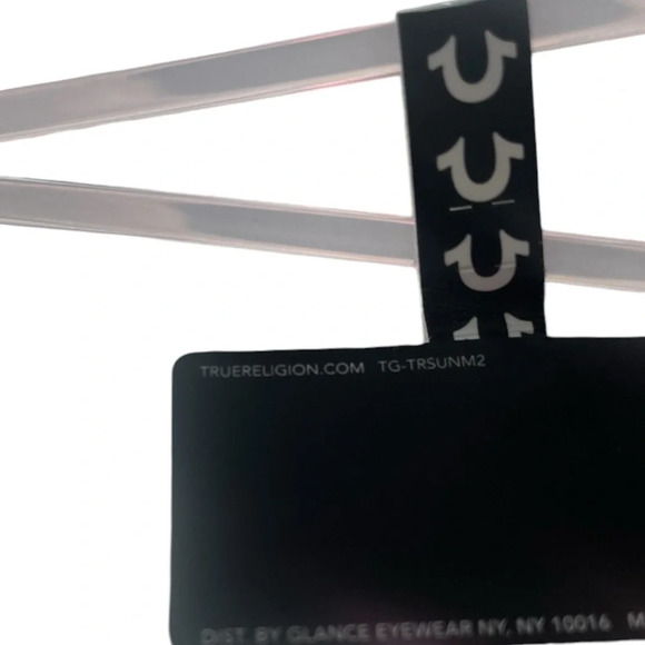 True Religion Lila Rose Frame Oversized Gladiator Futuristic Sunglasses - Picture 4 of 6